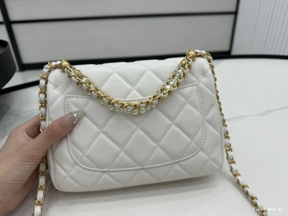 Firstbag Ru CHANEL BAG-14.5x19.5x7.5cm FLAP 0801